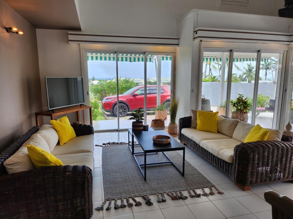 Villa 6-10 Pers, Vue Mer, Piscine Privee, Plage A Pieds Le Gosier  Eksteriør billede