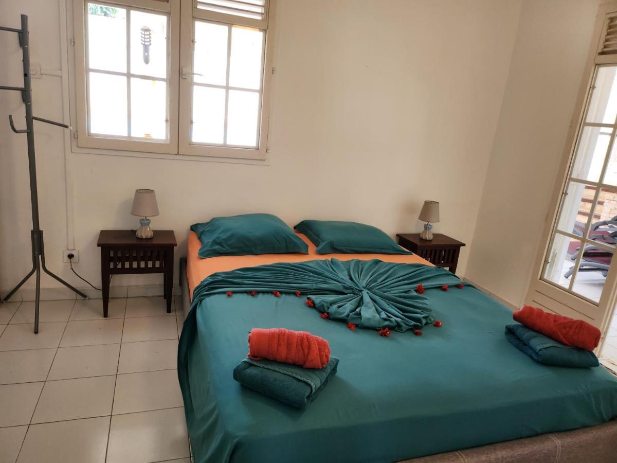 Villa 6-10 Pers, Vue Mer, Piscine Privee, Plage A Pieds Le Gosier  Eksteriør billede