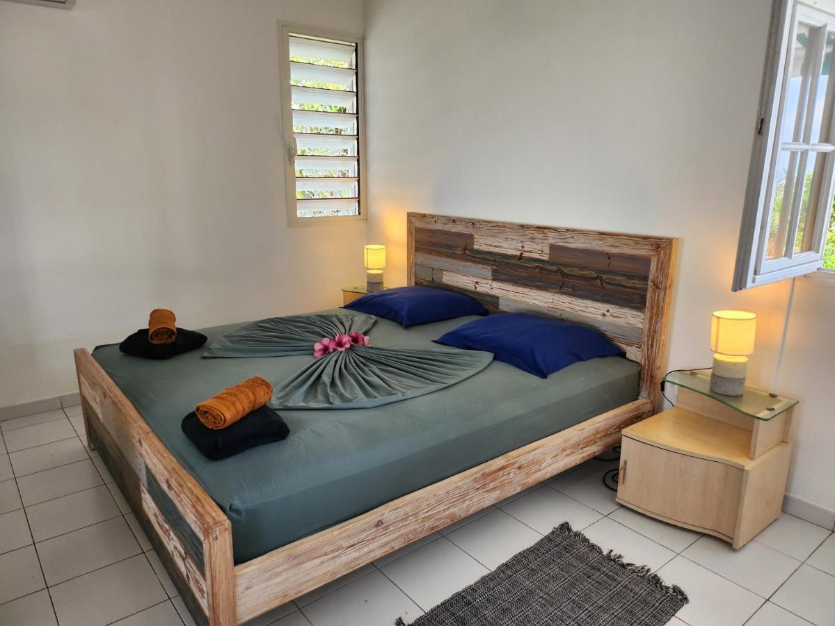 Villa 6-10 Pers, Vue Mer, Piscine Privee, Plage A Pieds Le Gosier  Eksteriør billede