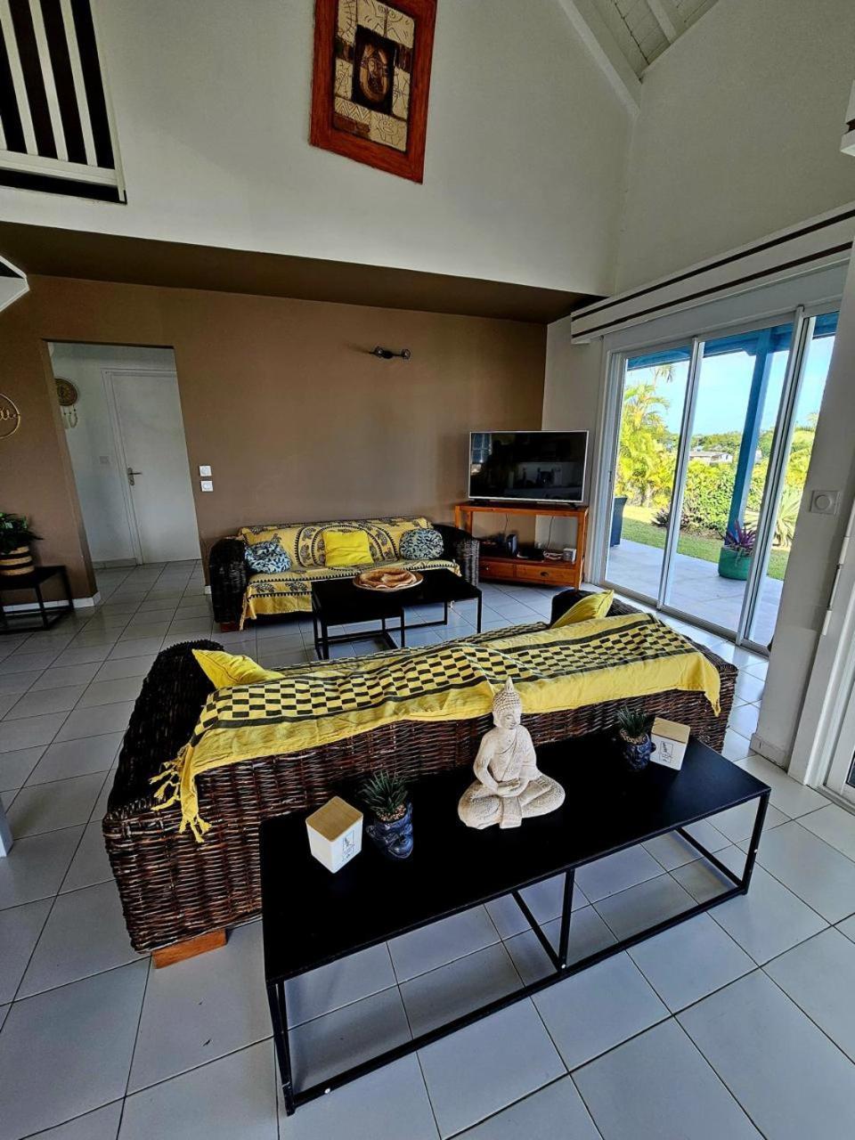 Villa 6-10 Pers, Vue Mer, Piscine Privee, Plage A Pieds Le Gosier  Eksteriør billede