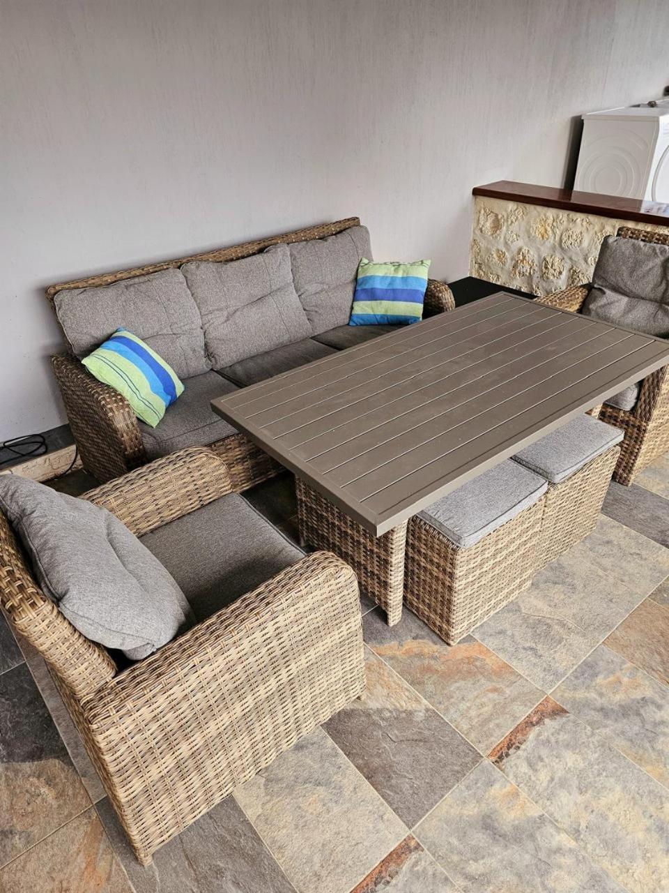 Villa 6-10 Pers, Vue Mer, Piscine Privee, Plage A Pieds Le Gosier  Eksteriør billede